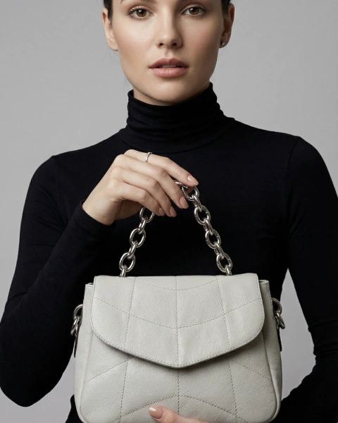 Bolsa Big Ben - Off-White