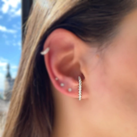 BRINCO - EARHOOK ZIRCONIAS
