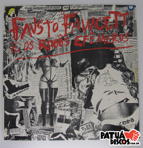 Fausto Fawcett E Os Robôs Efêmeros - Fausto Fawcett E Os Robôs Efêmeros - LP