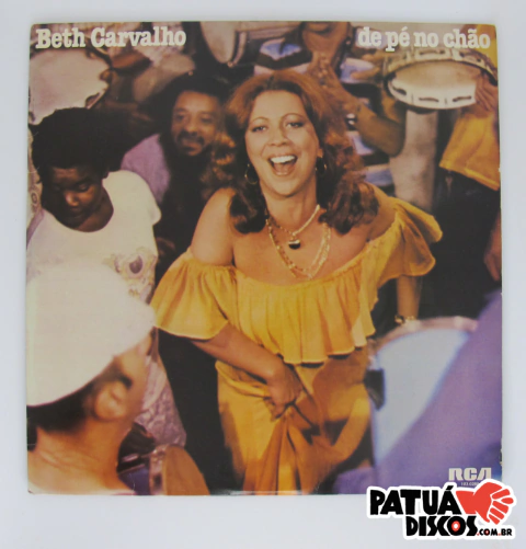 Beth Carvalho - De Pé No Chão - LP