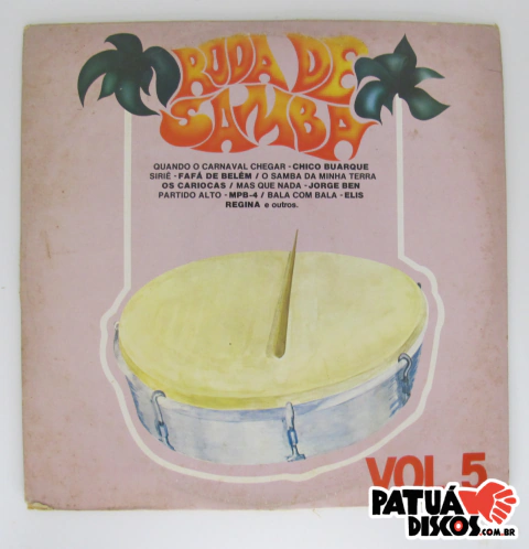 Vários Artistas - Roda De Samba Vol. 5 - LP