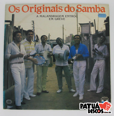 Os Originais Do Samba - A Malandragem Entrou Em Greve - LP