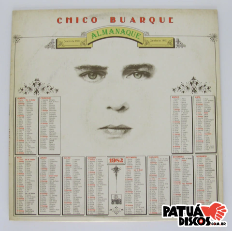 Chico Buarque - Almanaque - LP