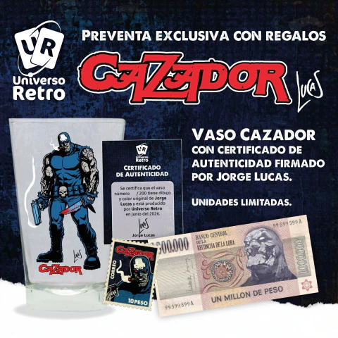 Vaso oficial Cazador