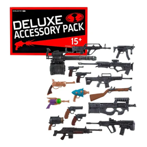 Mcfarlane Deluxe Accessory Pack Set Accesorios Guns
