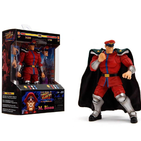 M. Bison Street Fighter II Ultra Jada Toys