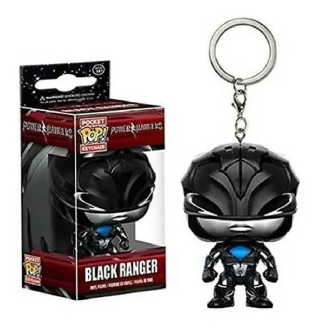 Black Ranger Power Rangers Pop Keychain