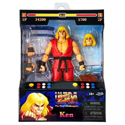 Ken Street Fighter II Ultra Jada Toys