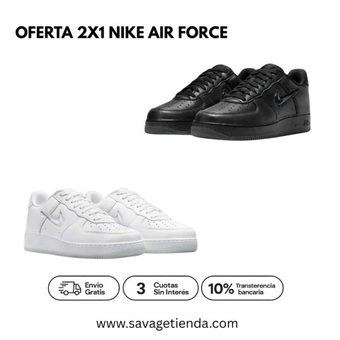 Oferta 2X1 Nike Air Force