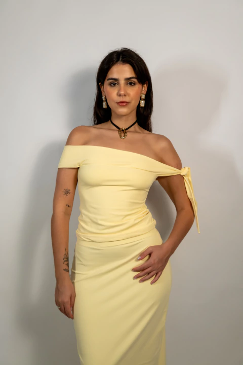 Saia longa reta - brisa