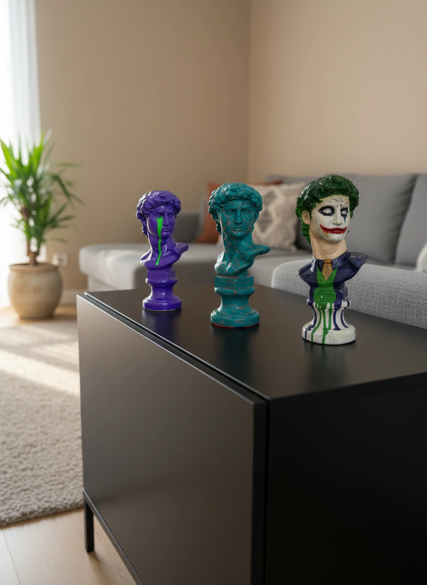 <p><span style="font-size: 18px">Busto Davi, De Michelângelo</span></p>