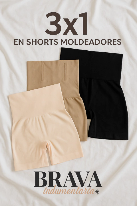 3X1 EN SHORTS MOLDEADORES | OFERTA POR TIEMPO LIMITADO - comprar online