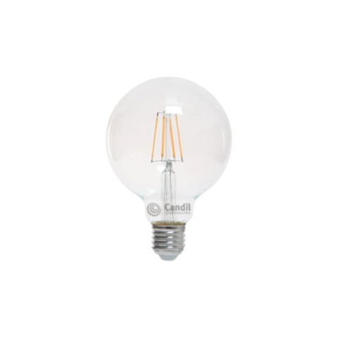 Lámpara filamento Globo 6W Led E27 Ambar / Clara en internet
