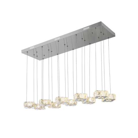 Colgante de techo Clara Led Cálido de cristal en internet