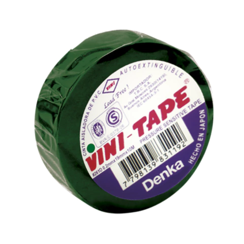 Cinta aisladora de P.V.C. autoextinguible Vini-tape - Iluminando