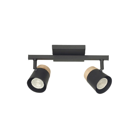 Aplique de luz Monaco GU10 Madera y Metal con Barral en internet