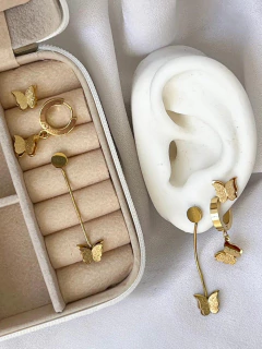 TRIO ARGOLA BORBOLETAS - comprar online