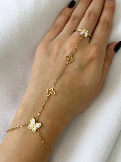 HAND CHAIN BORBOLETA - comprar online