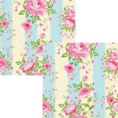 Guardanapo Decoupage Floral 33x33cm com 2 unidades
