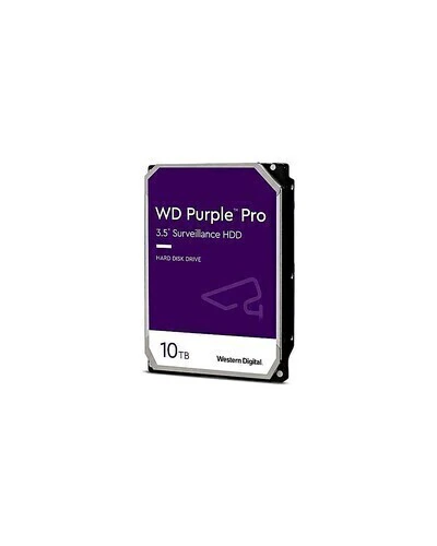 Disco Hdd 10 Tb Sata3 512 Mb Wd Purple Pro Wd102purp