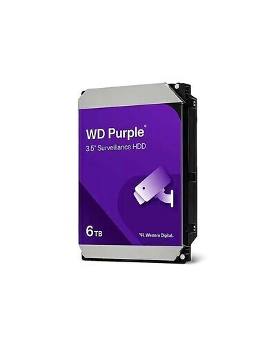 Disco Hdd 6 Tb Sata6 256 Mb Wd Purple Wd64purz