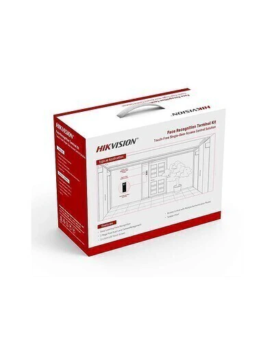 Control De Acceso Hikvision Kit Ds-kas321 / K1t321mfwx+cerrad+boton Exit