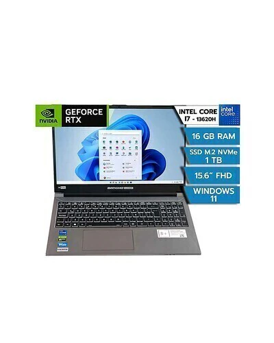 Notebook Bangho Gm 15z13 I7 Rtx4050 16gb Ssd 1tb 15.6" W11