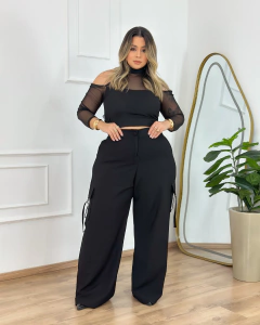 Calça Alfaiataria Cargo