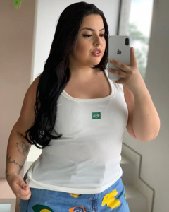 Regata Plus Size Ribana Brasil