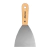 ESPATULA ACO INOX 10CM COM CABO DE MADEIRA CORTAG - comprar online