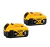 KIT 2 BATERIAS DEWALT 5AH 20V COM CARREGADOR + BOLSA DCB205C2K-BR - comprar online