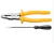 KIT DE 02 FERRAMENTAS TRAMONTINA COM ALICATE 8" + 1 CHAVE DE FENDA PONTA CHATA 1/8"X3"