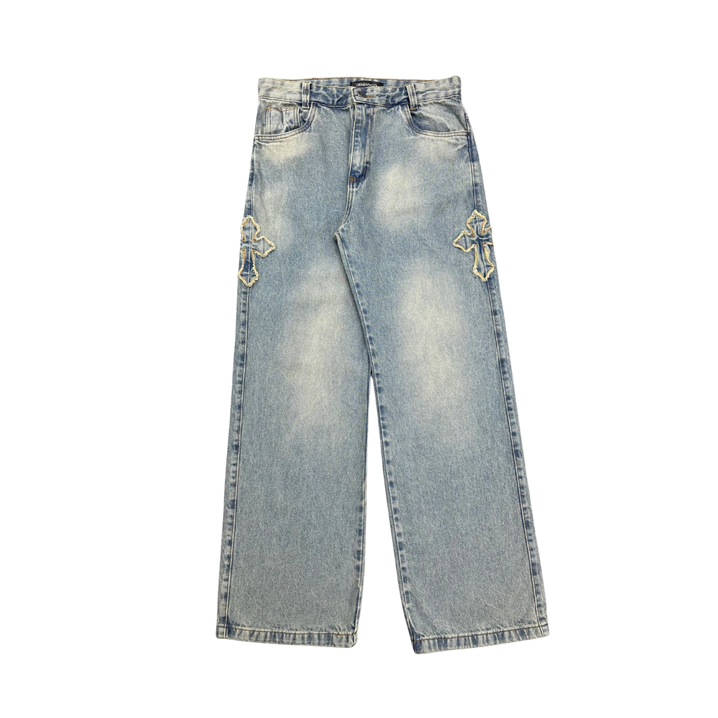 Cross fade Denim