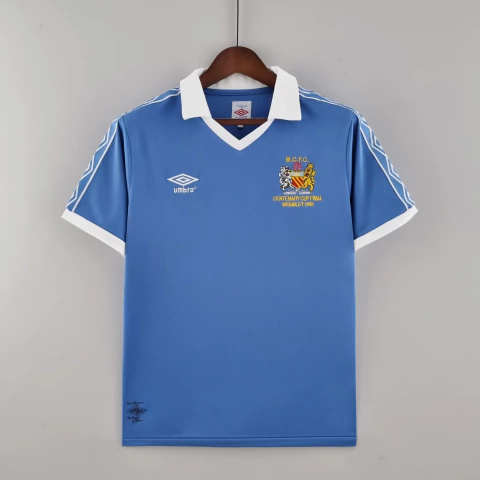 Camisa Umbro Manchester City Home 1981/82 Masculina - Azul - comprar online