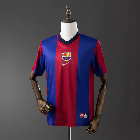 Camisa Nike Barcelona Home 1998/99 Masculina - comprar online