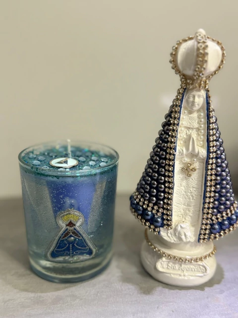 Vela artesanal Amare | Nossa Senhora