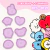 Conjunto Cortadores Carimbos De Biscoito BTS BT21 Carimbos Ceramica Fria Biscuit Argila KPOP BTS