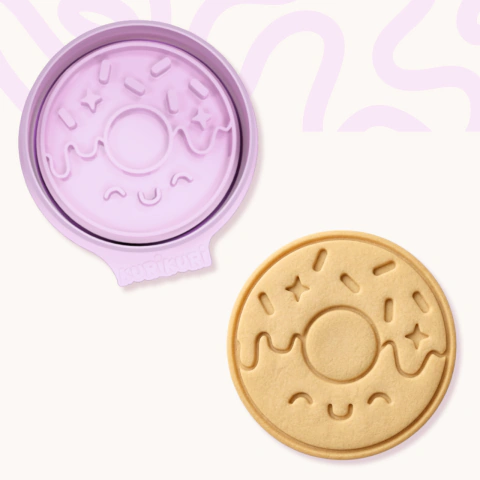 Donut | Cortador e Carimbo de Biscoitos 3D