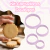 Escalopes Kit 4 Tamanhos | Cortadores de Biscoito 3D