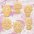 Carimbo e Cortador de Biscoito Naruto Cortador Anime Biscuit Ceramica Fria Naruto Sasuke Sakura Kakashi Hinata Rock Lee - comprar online