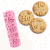 Rolo de Textura para Biscoitos de Natal | Relevo para Artesanato Ceramica Biscuit Pasta Americana | Hohoho