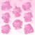 Kit 8 Cortadores Hello Kitty Aniversário | Cortadores e Carimbos de Biscoito 3D