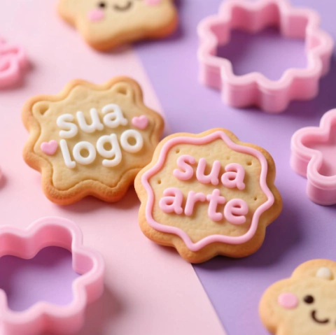 Cortador + Carimbo Personalizado - LEIA A DESCRIÇÃO! - comprar online