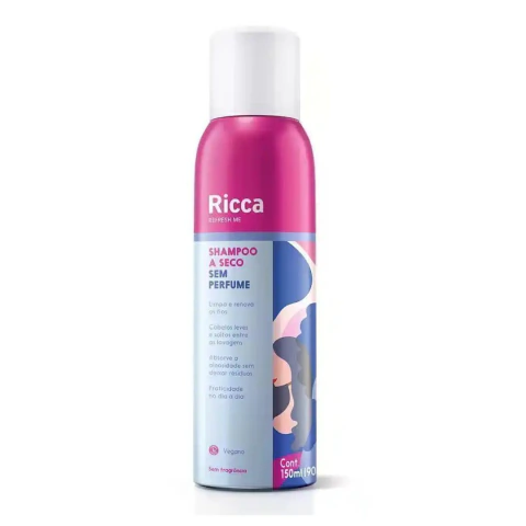 RICCA SHAMPOO A SECO SEM PERFUME 150ML