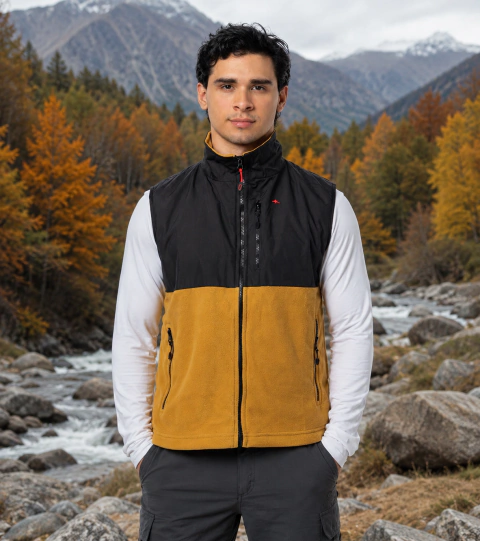 Chaleco Montagne Eiger De Micro Polar Hombre