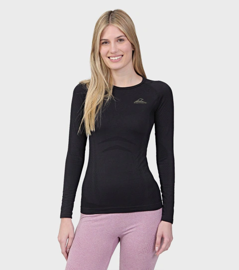 Camiseta Termica Montagne Alaska Mujer Body Thermal 3d