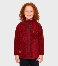 Campera De Niños Montagne Evan Polar Fleece Media Estación