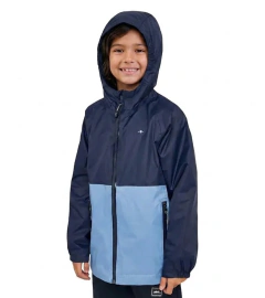 Rompeviento Impermeable De Niños Montagne Milan Con Capucha - comprar online