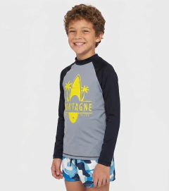 Remera Proteccion Solar Montagne Niños Filtro Uv50 Bay Uv - comprar online