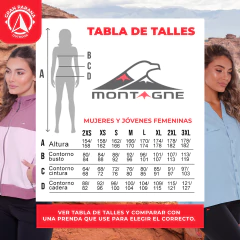 Camisa Trekking Mujer Secado Rapido Montagne Jana Uv50 - tienda online